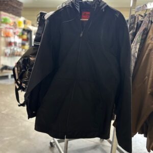 Rain Coat Full Zip/Black